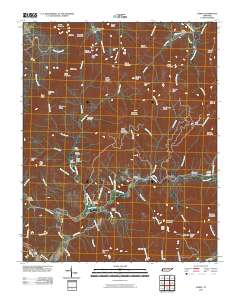Gobey 2010 topographic map thumbnail