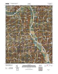 Excell 2010 topographic map thumbnail