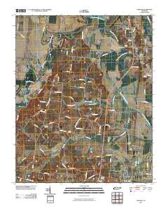 Fowlkes 2010 topographic map thumbnail