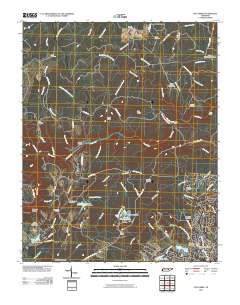 Fox Creek 2010 topographic map thumbnail