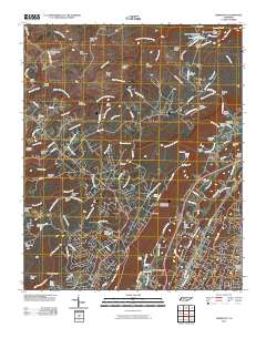 Fairmount 2010 topographic map thumbnail