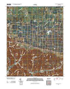 Indian Mound 2010 topographic map thumbnail