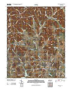 Hartsville 2010 topographic map thumbnail