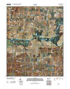 Lane 2010 topographic map thumbnail
