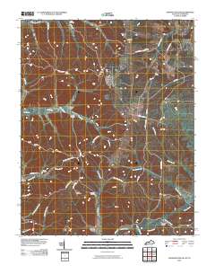 Johnson Hollow 2010 topographic map thumbnail