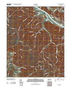 Lillamay 2010 topographic map thumbnail