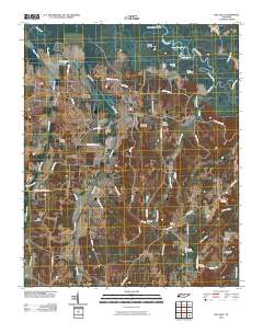 Hillville 2010 topographic map thumbnail