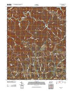 Hilham 2010 topographic map thumbnail