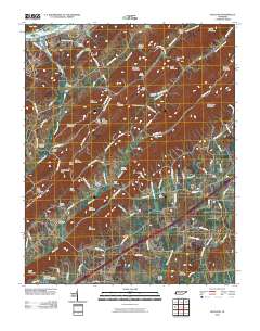 McCloud 2010 topographic map thumbnail