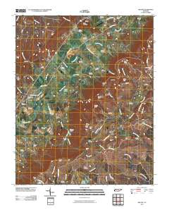 Melvine 2010 topographic map thumbnail