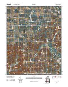Lynnville 2010 topographic map thumbnail