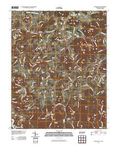 Moodyville 2010 topographic map thumbnail