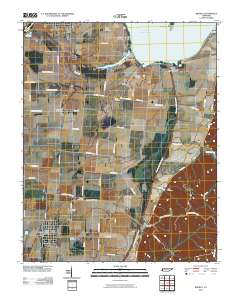 Ridgely 2010 topographic map thumbnail