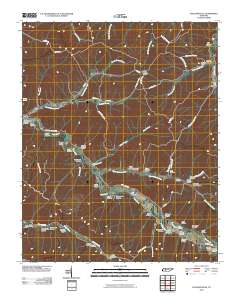 Pleasantville 2010 topographic map thumbnail