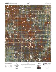 Rockvale 2010 topographic map thumbnail