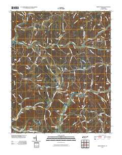 Primm Springs 2010 topographic map thumbnail