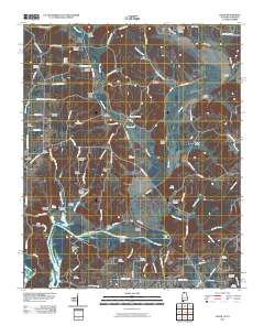 Salem 2010 topographic map thumbnail