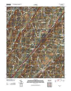 Niota 2010 topographic map thumbnail