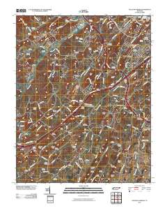 Sullivan Gardens 2010 topographic map thumbnail