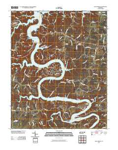 Sligo Bridge 2010 topographic map thumbnail