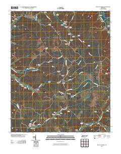 Wolf Pit Ridge 2010 topographic map thumbnail