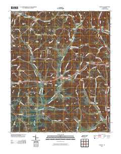 Tarpley 2010 topographic map thumbnail