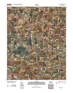 Youngville 2010 topographic map thumbnail