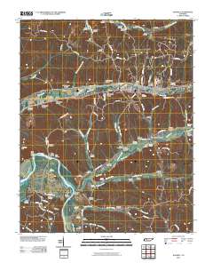 Waverly 2010 topographic map thumbnail