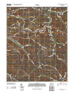 Waynesboro East 2010 topographic map thumbnail