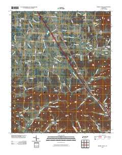 Webbs Jungle 2010 topographic map thumbnail