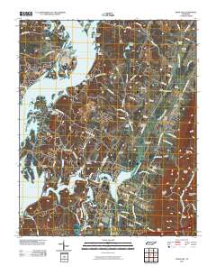 Snow Hill 2010 topographic map thumbnail