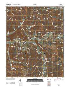 Topsy 2010 topographic map thumbnail