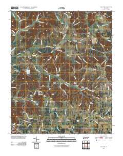 Dellrose 2010 topographic map thumbnail