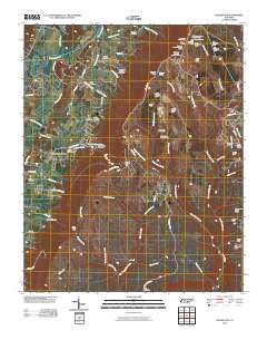 Ketner Gap 2010 topographic map thumbnail