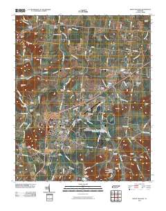 Mount Pleasant 2010 topographic map thumbnail