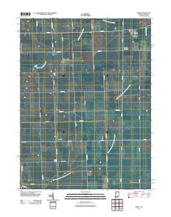 Ambia 2011 topographic map thumbnail