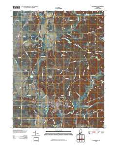 Bloomfield 2010 topographic map thumbnail