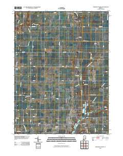Anderson North 2010 topographic map thumbnail