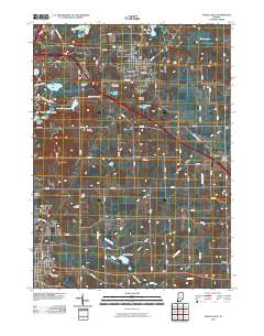 Angola East 2010 topographic map thumbnail