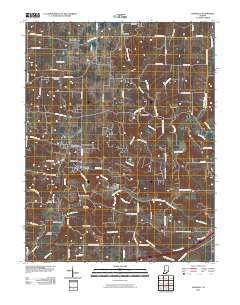 Crandall 2010 topographic map thumbnail