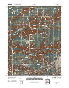 Brazil West 2010 topographic map thumbnail
