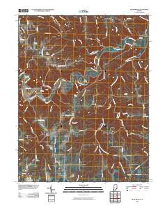 Bear Branch 2010 topographic map thumbnail