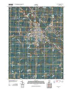 Decatur 2010 topographic map thumbnail