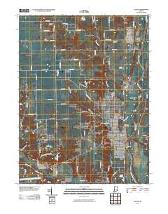 Clinton 2010 topographic map thumbnail