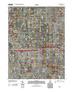 Carmel 2010 topographic map thumbnail