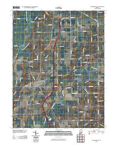 Crothersville 2010 topographic map thumbnail