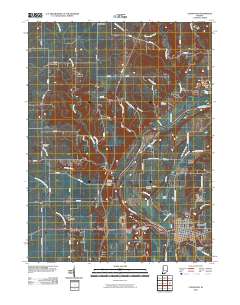 Covington 2010 topographic map thumbnail