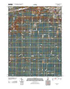 Clymers 2010 topographic map thumbnail