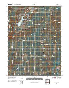 Coatesville 2010 topographic map thumbnail