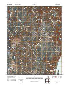 Charlestown 2010 topographic map thumbnail